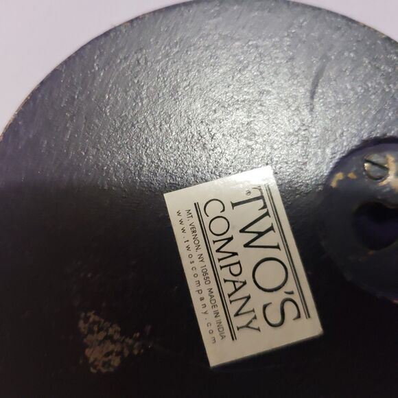 Wall Mount Coat Hat Hook Round Blacl Mirroed Pieces 5"×6" Home Decor - Picture 6 of 6